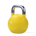 Buntes Wettbewerbseisenguss 15 kg Kettlebell